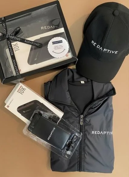 Redaptive kit with jacket, cap and accessories